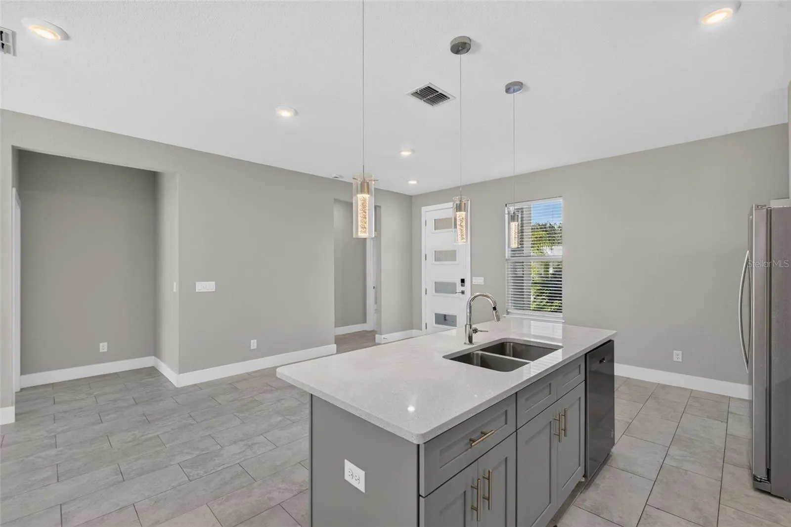 Kitchen & Front Entry Way