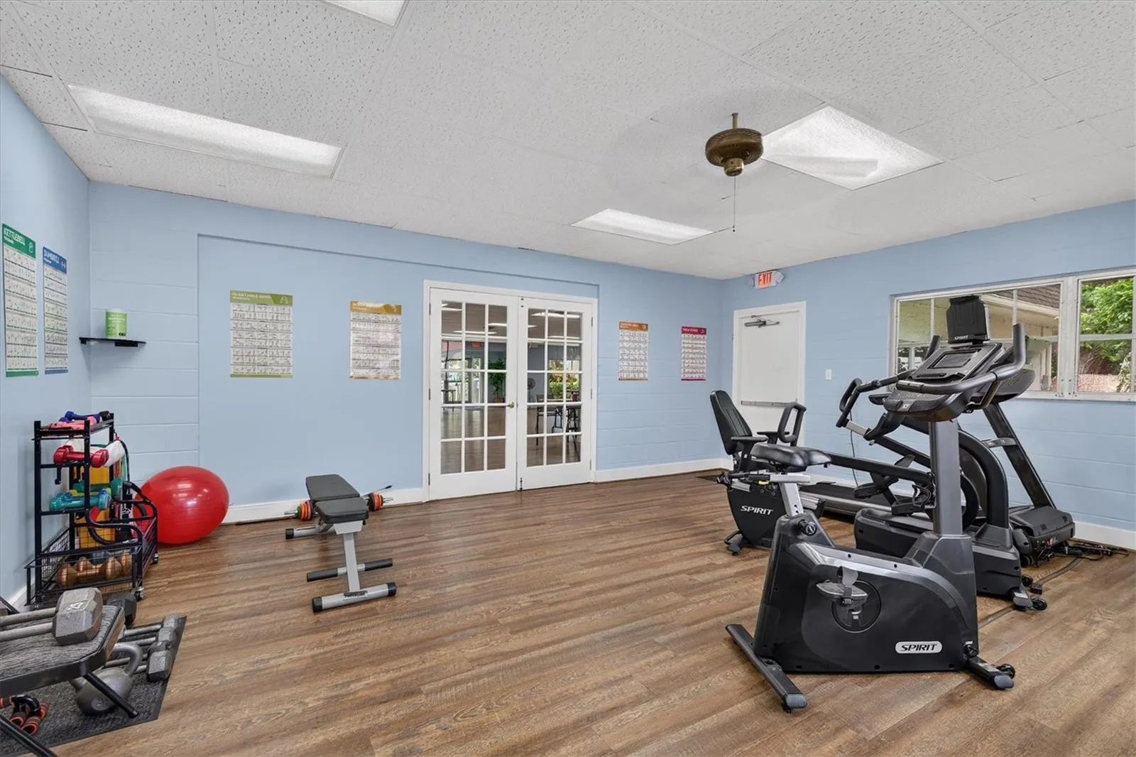 Workout in privacy.
