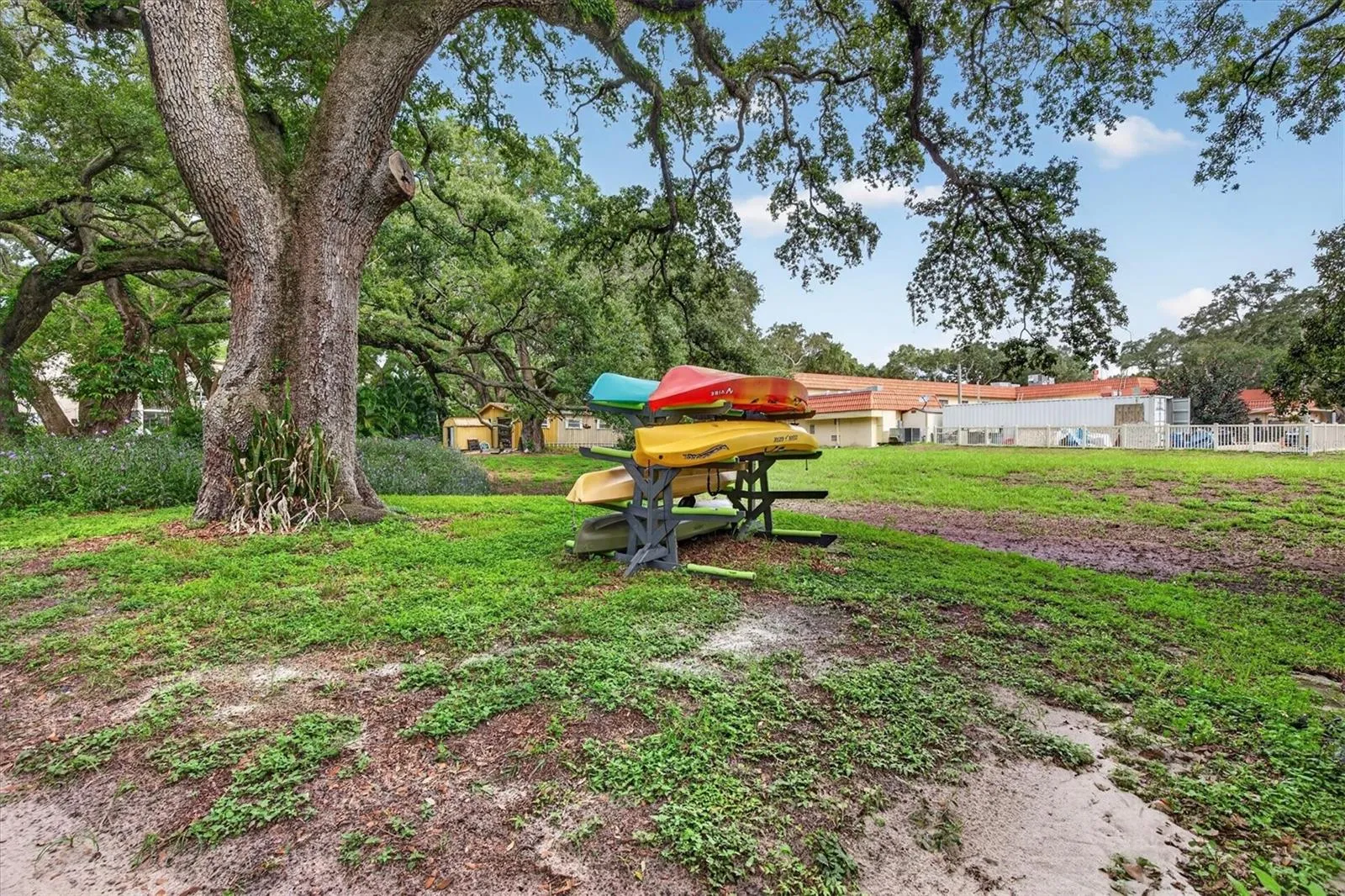 Store your kayak.