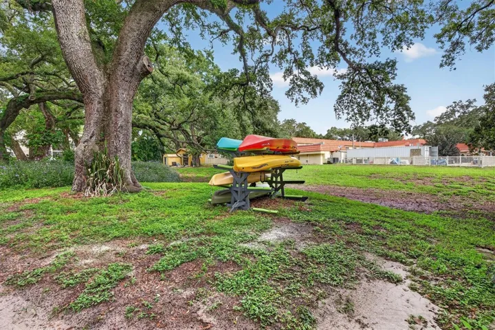Store your kayak.