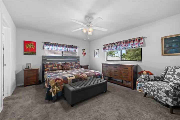 Spacious Primary bedroom with Walk-in closet and ensuite bathroom