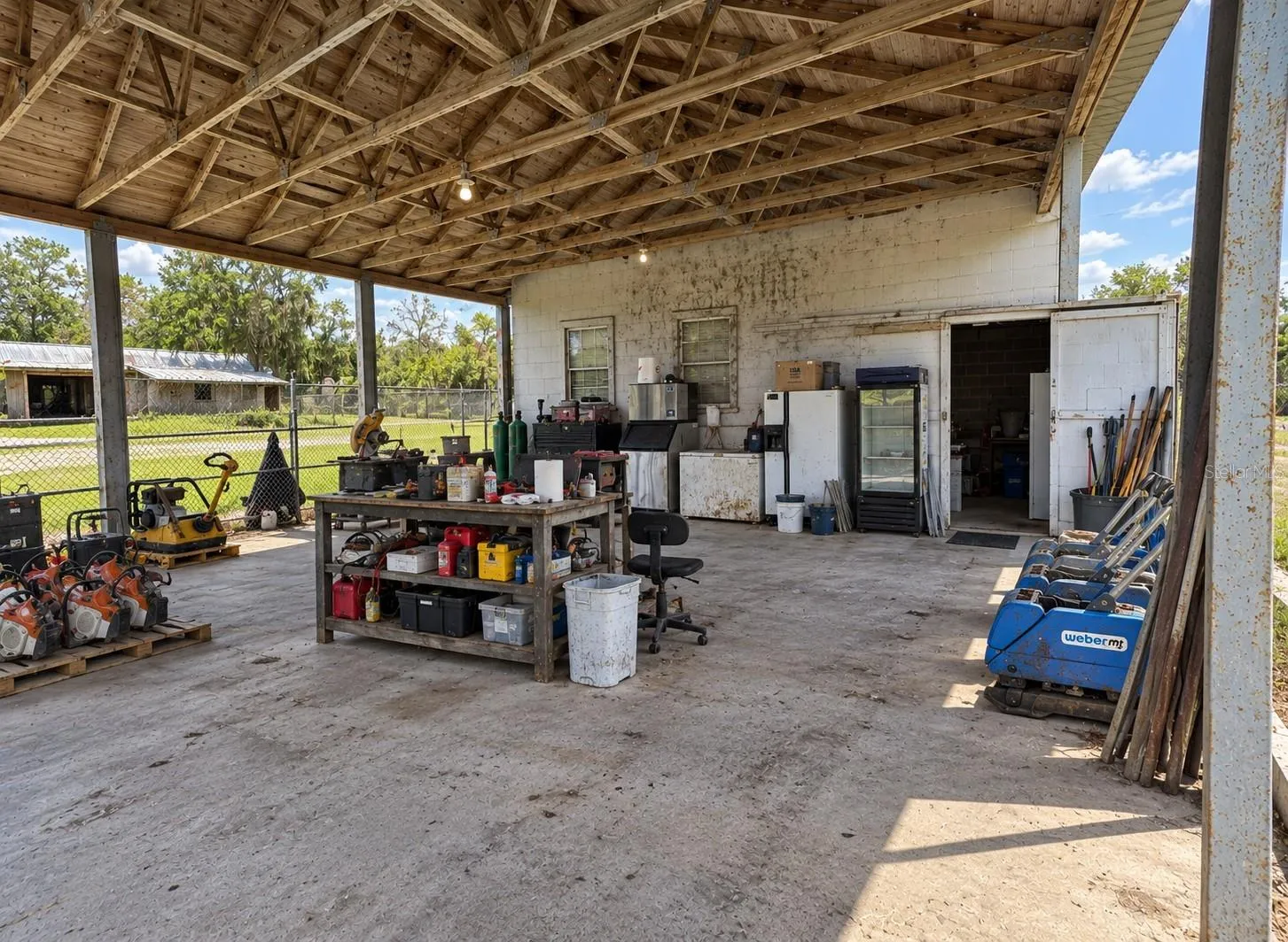 Equipment Barn to 2nd Office