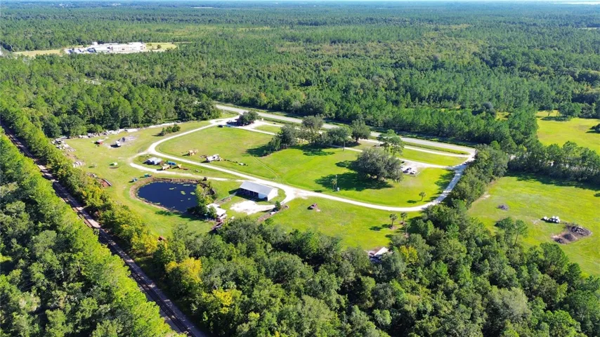 View of North and South parcels