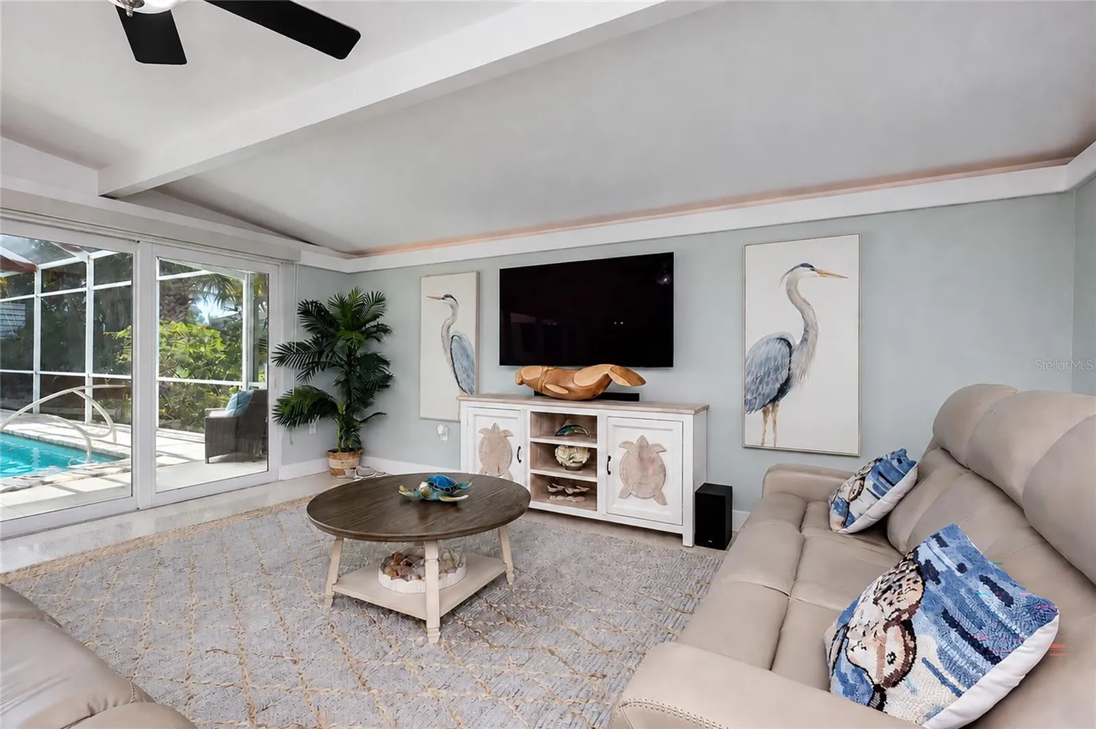 Windows and sliders brighten inside spaces