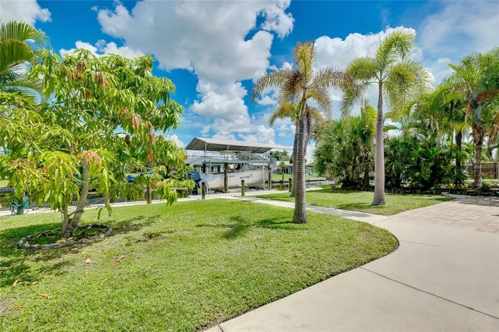 Tropical landscaping