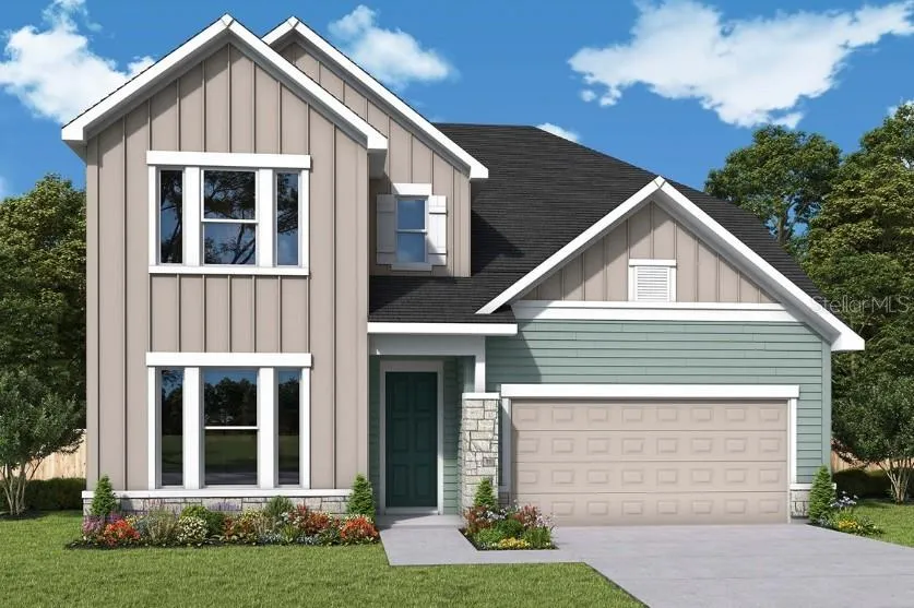 Front Exterior Rendering **Paint Colors May Vary