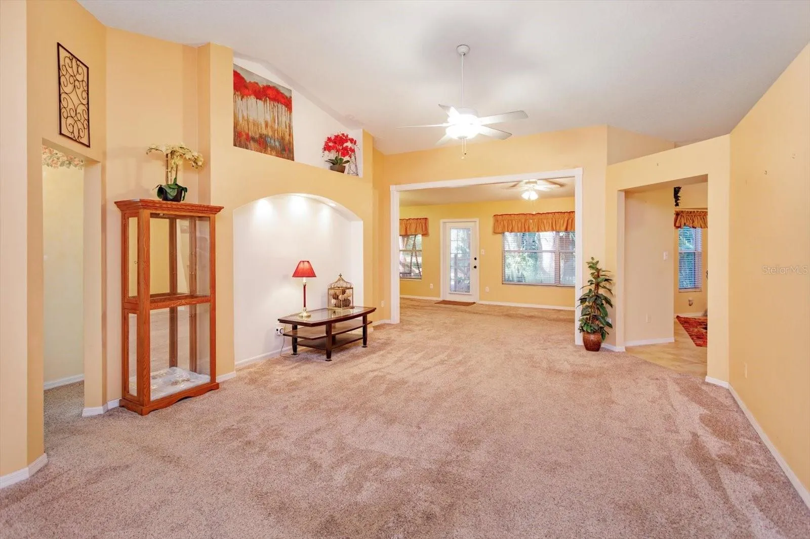 Great room looking toward Den/Office