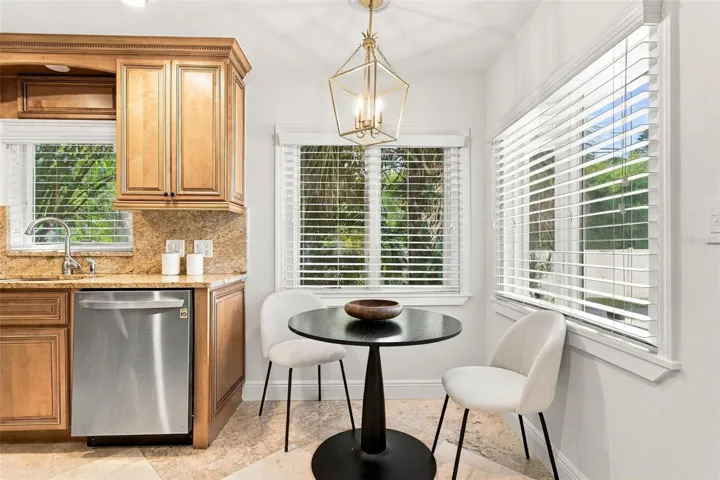 Eating Space in Kitchen