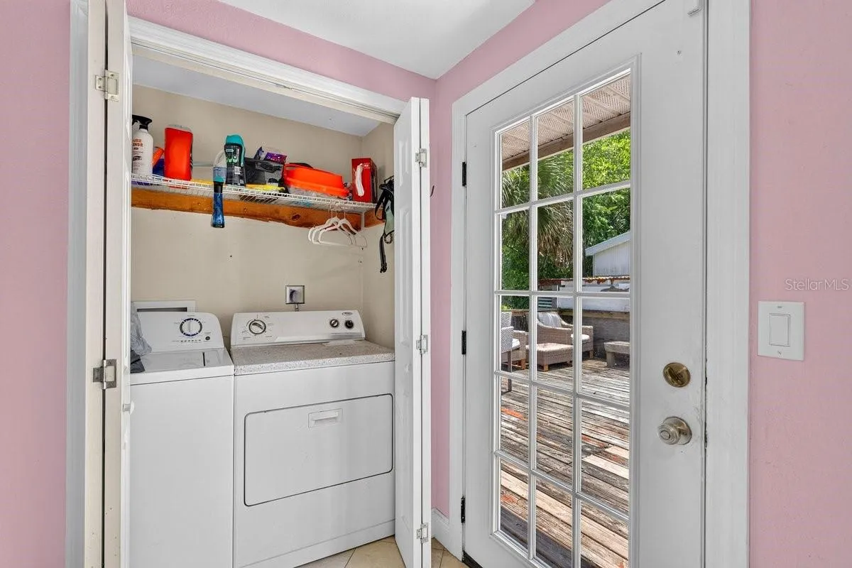 Laundry in Kitchen - Washer and Dryer included in sale