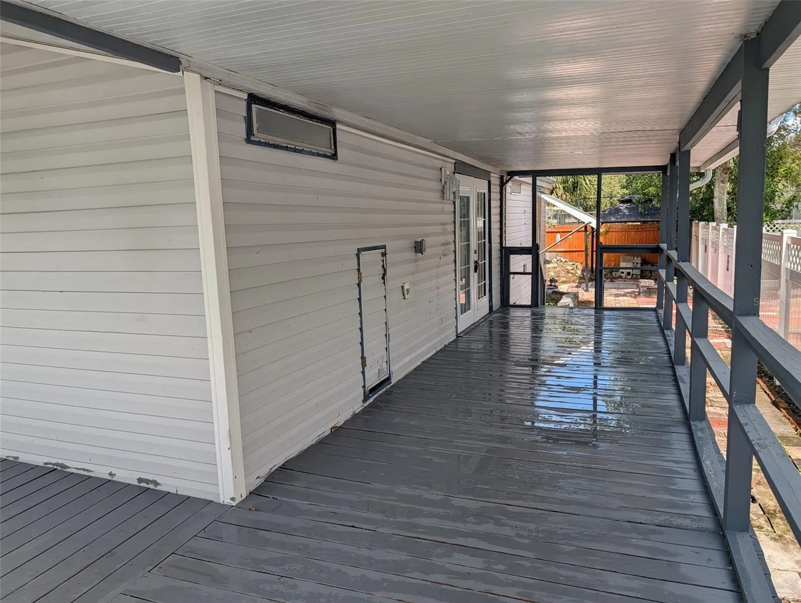 Wrap around porch