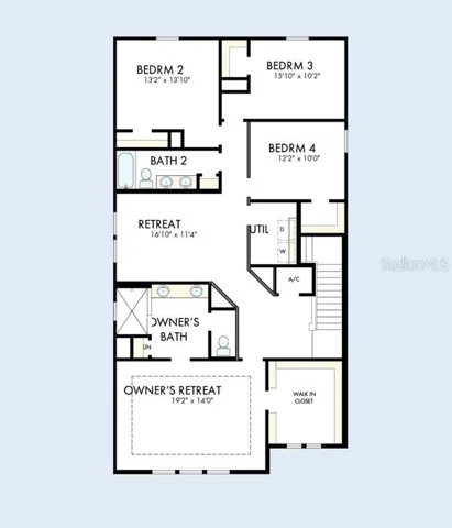 Floor Plan Second Floor