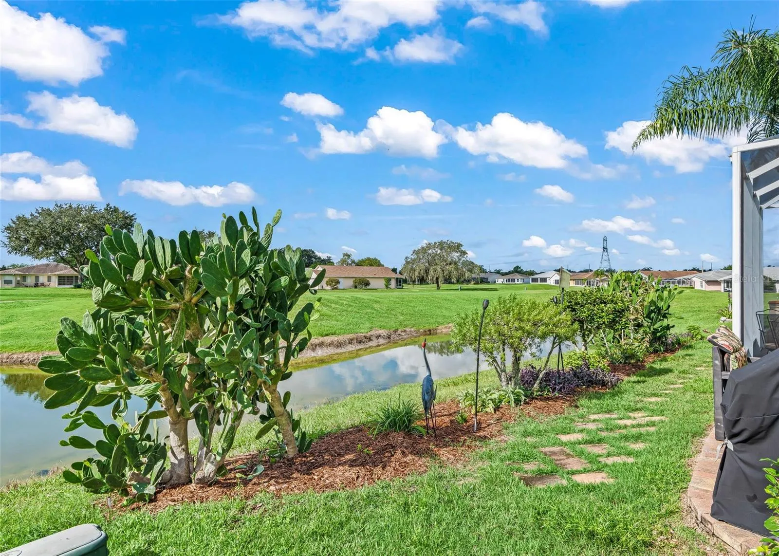 Pond View and View of 9th Fairway