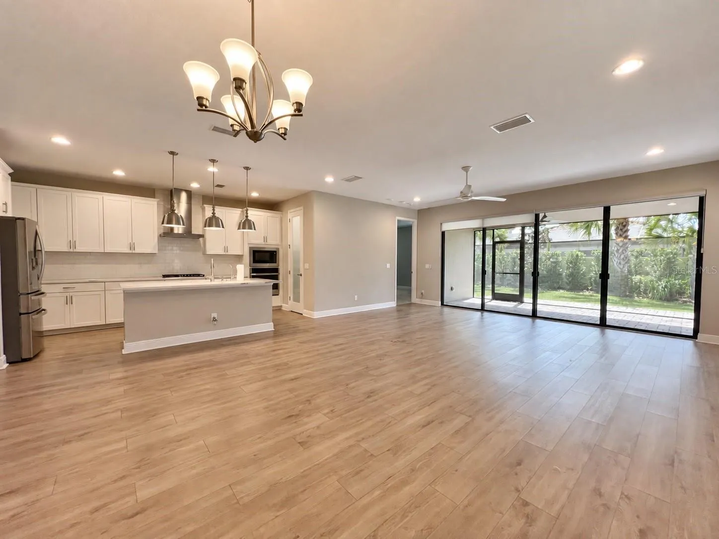 Kitchen/Dining/Living