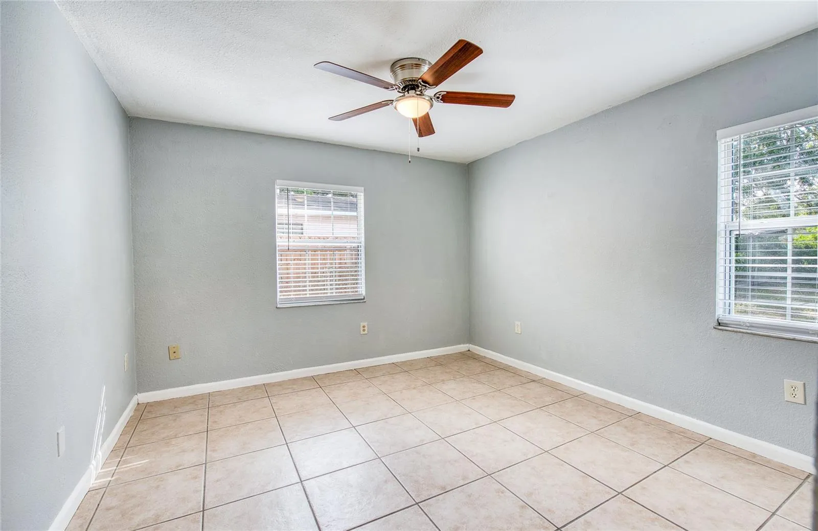 tiled floors throughout.