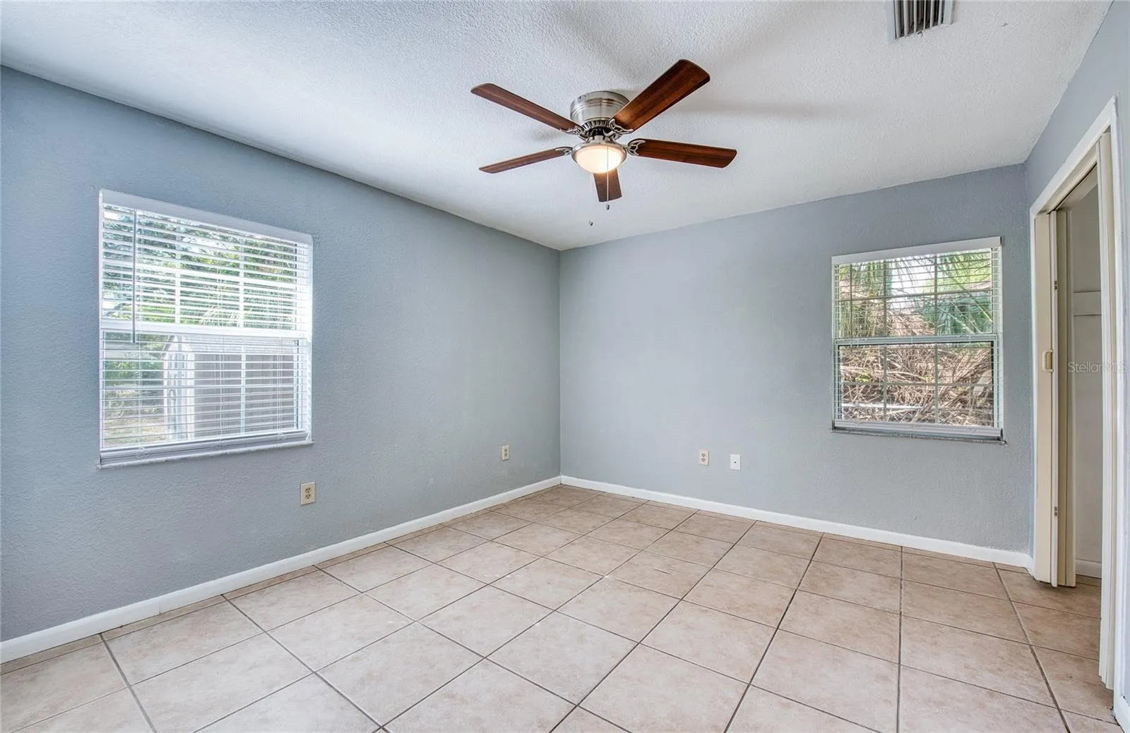 new ceiling fans throughout.