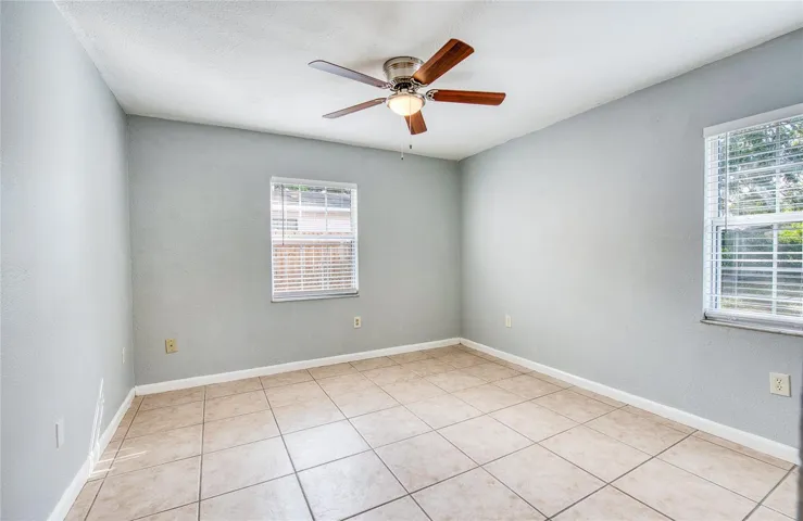 tiled floors throughout.