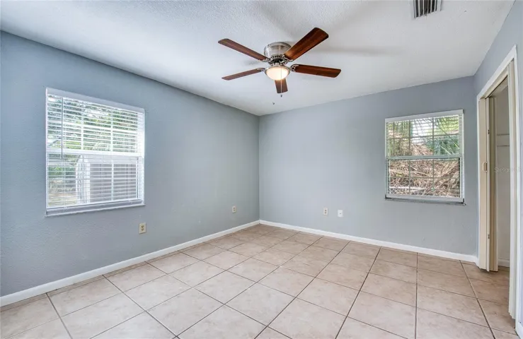 new ceiling fans throughout.