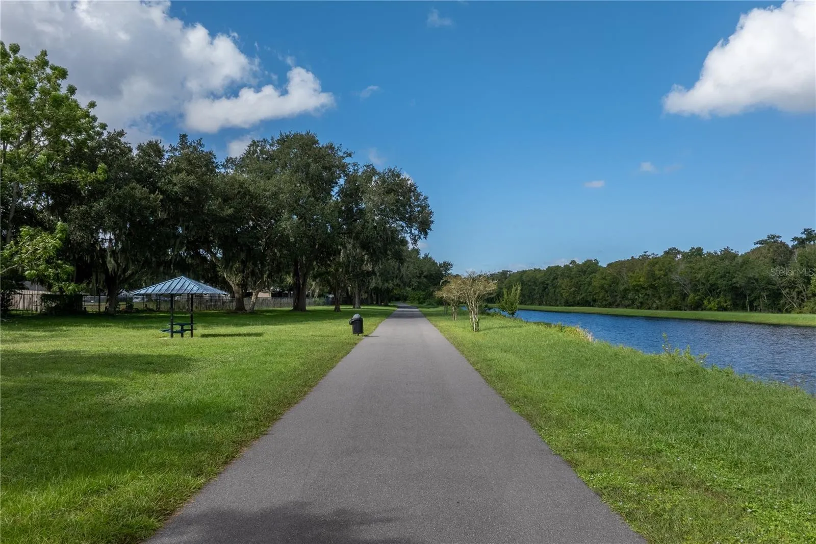 Walking trail / river