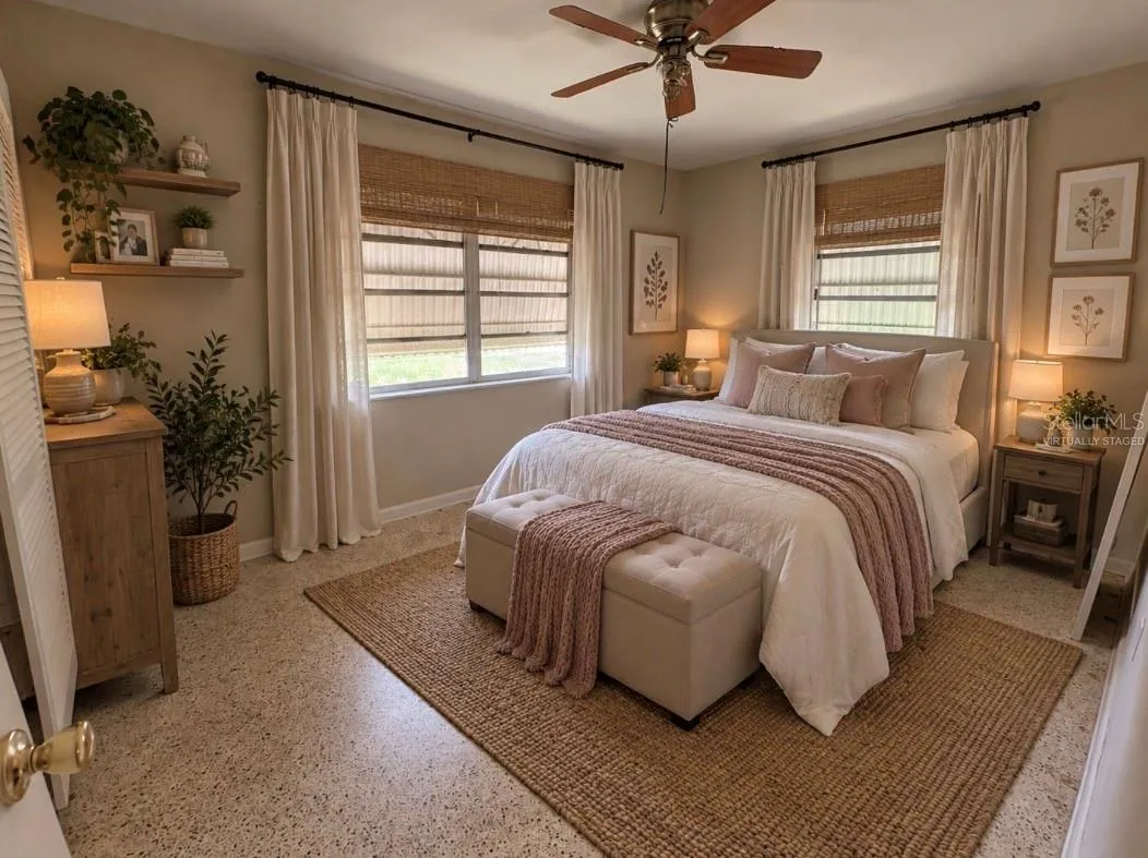 Primary Bedroom-Virtually staged