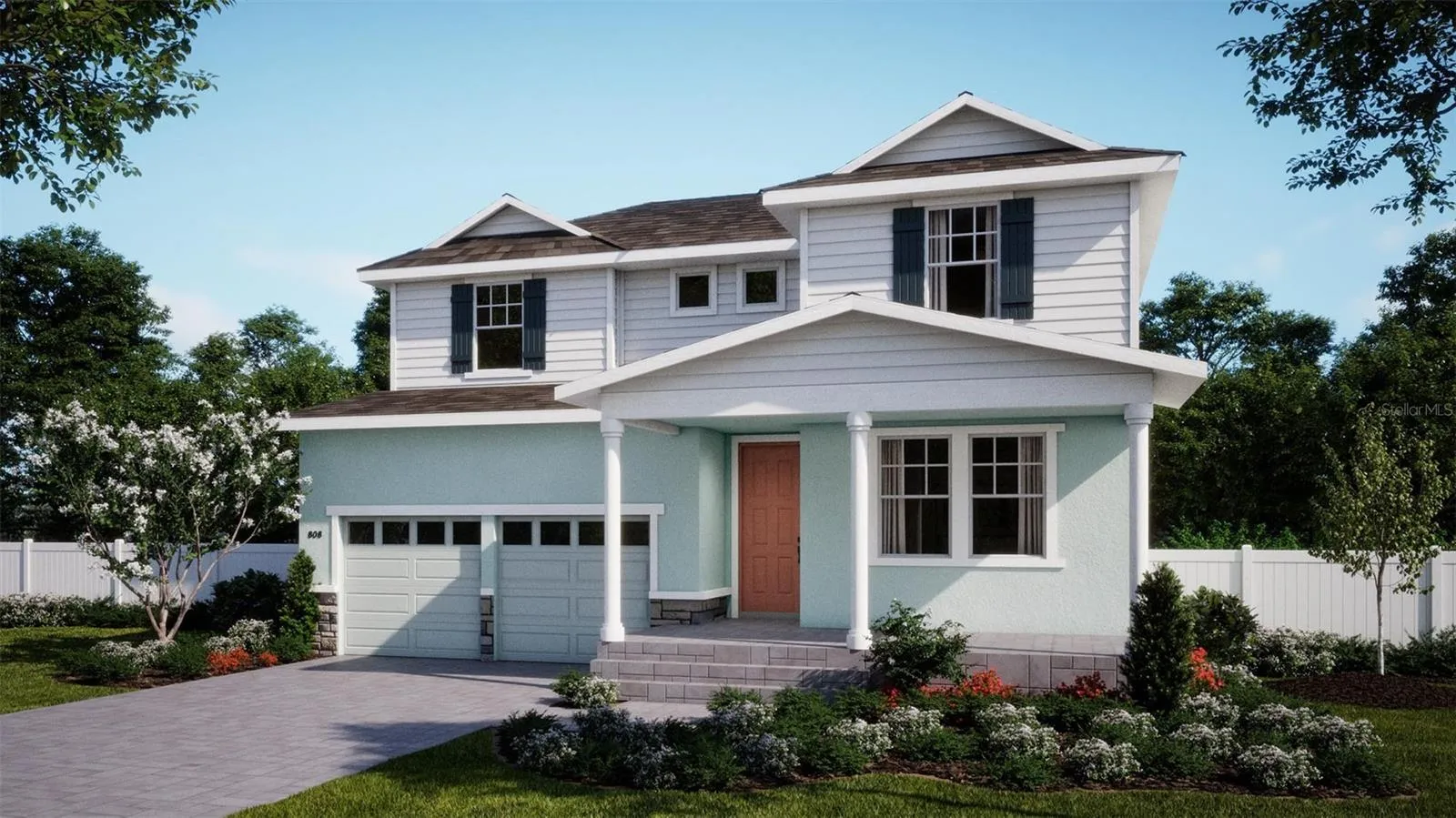 Front Exterior Rendering