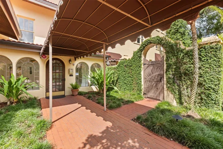 Covered Entrance