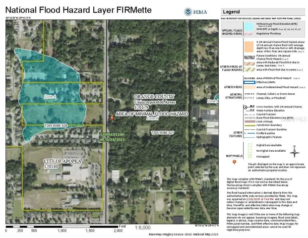 Flood Zone "x".