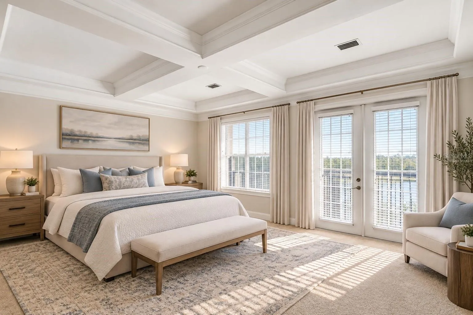 Master Bedroom (Virtually Staged)