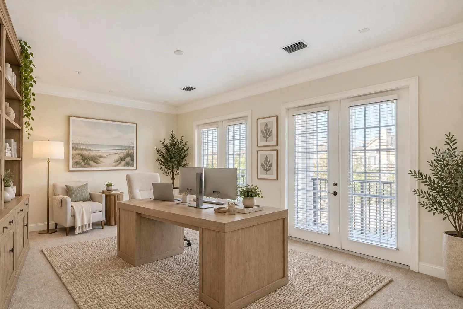 Second Level Flex Space (Virtually Staged as Office)