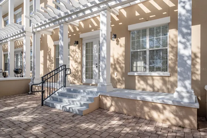 Back Patio (pavers)