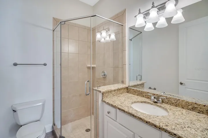 Bath with Shower (Bedroom 2)