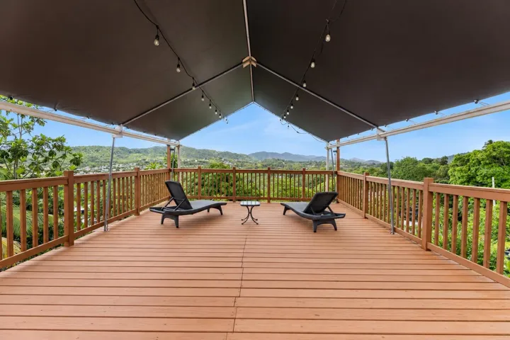 Terrace with panoramic views