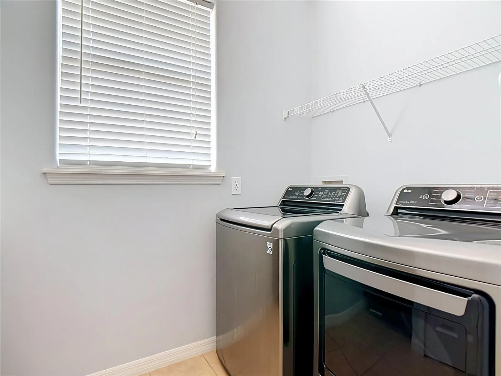 laundry room upstairs