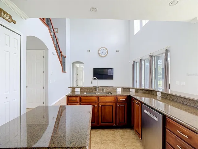 overlooking family room