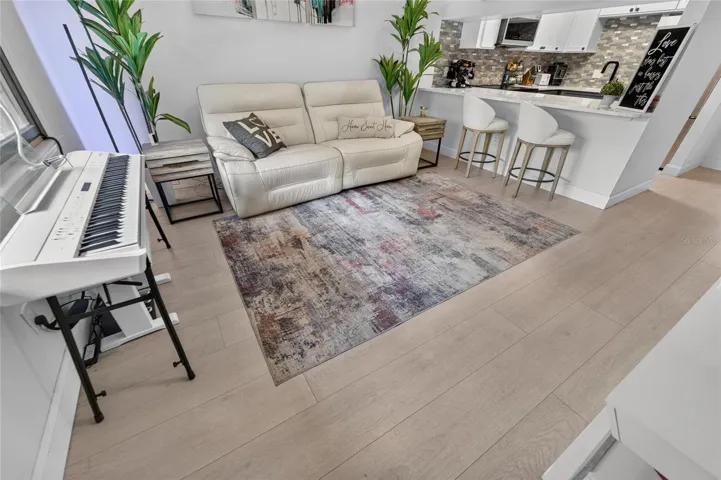 Living Room view from stairs.