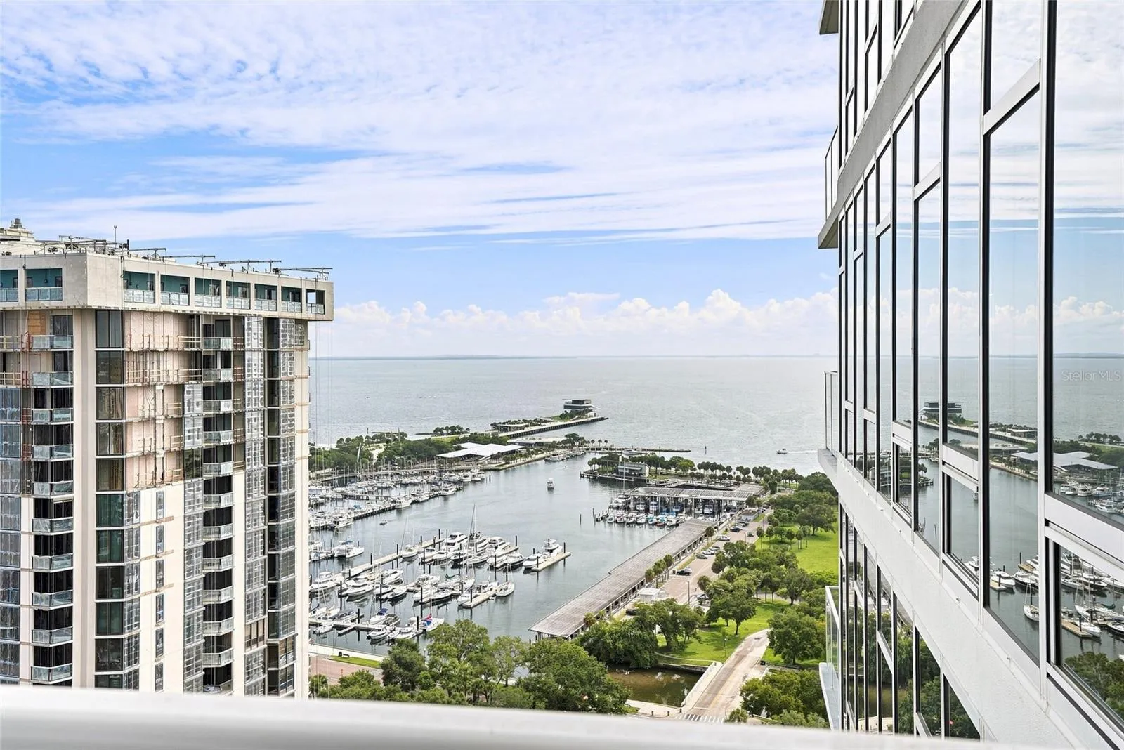 private terrace view