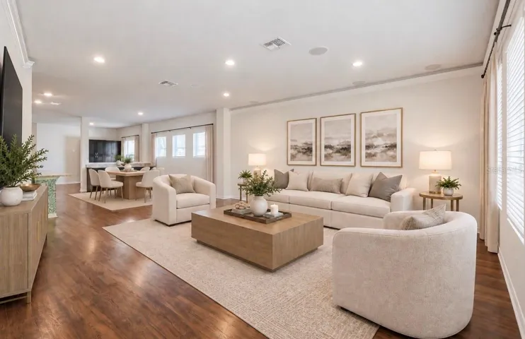 Family Room - Virtual Stage