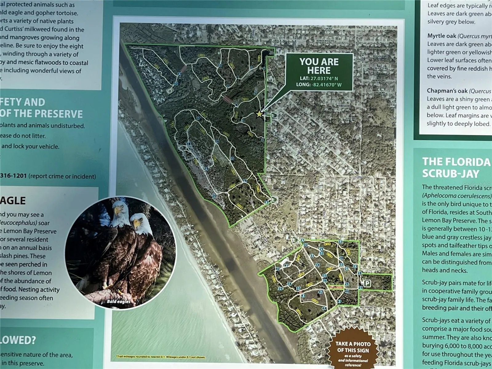 SOUTH VENICE LEMON BAY PRESERVE MAP