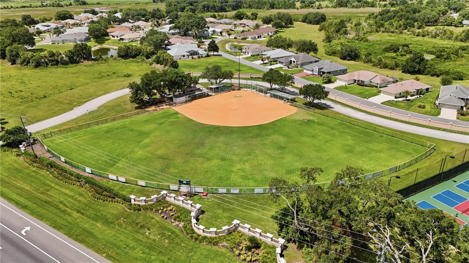 The RH SOFTBALL FIELD is host to other teams for competitive play.  Spectators can enjoy hot dogs, hamburgers & soft drinks on game days.