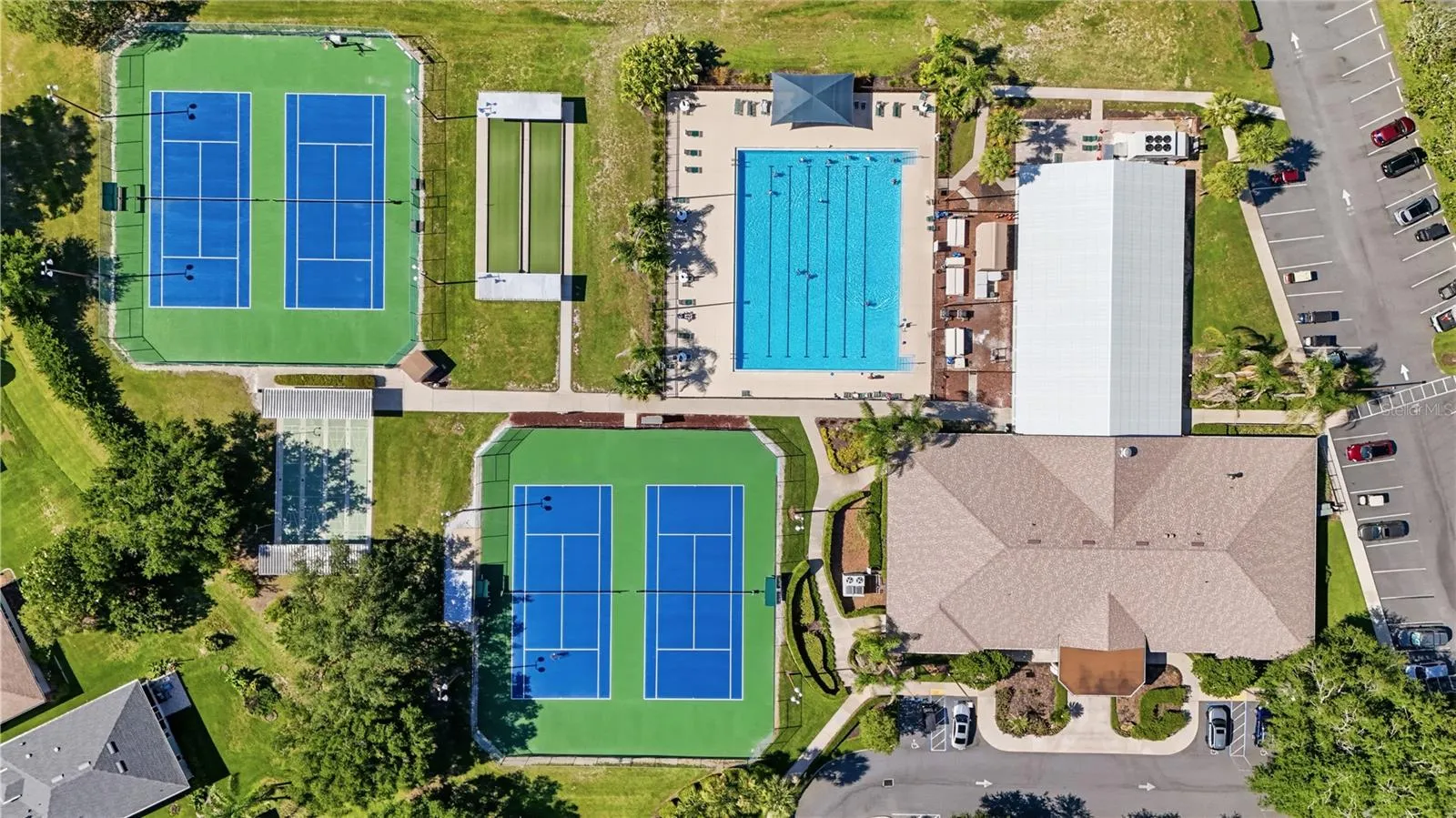 The RECREATION CENTER complex also includes TENNIS, BOCCE & SHUFFLEBOARD.