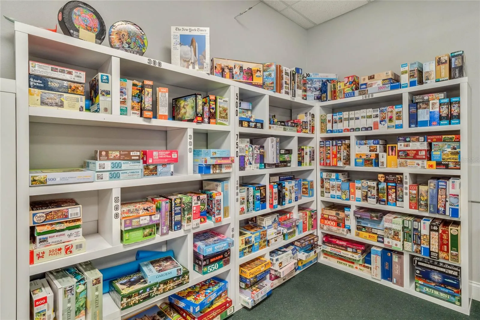 GAMES & PUZZLES NOOK at the Rec Center