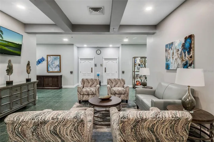 The newly renovated RECREATION CENTER