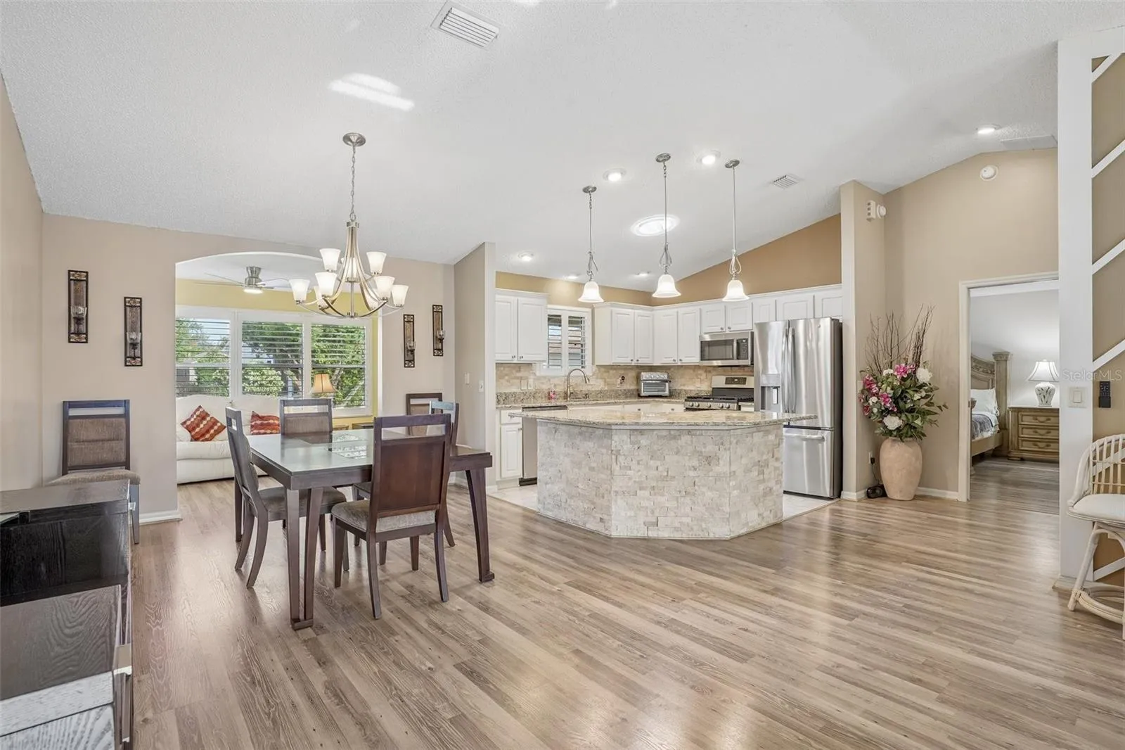 Dining Room Left Kitchen Right