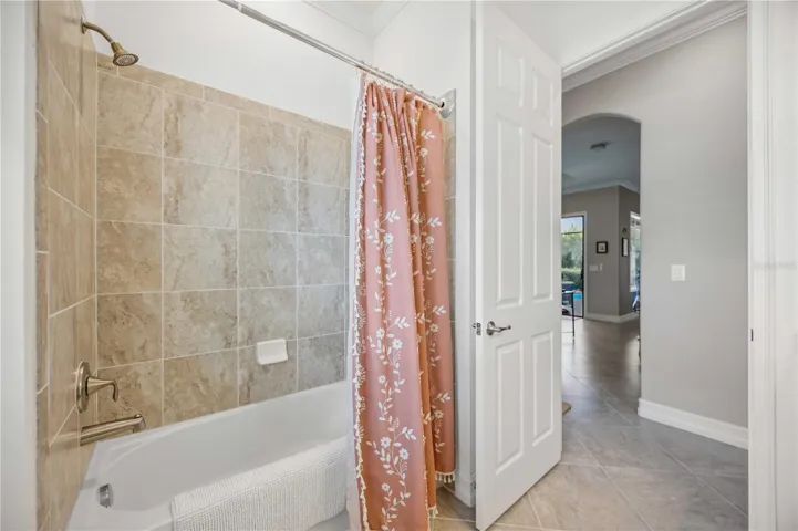 Guest Bath #2- Tub Shower Combo