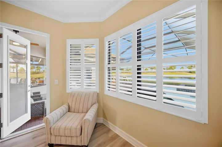 Primary ensuite has access to the lanai and spa