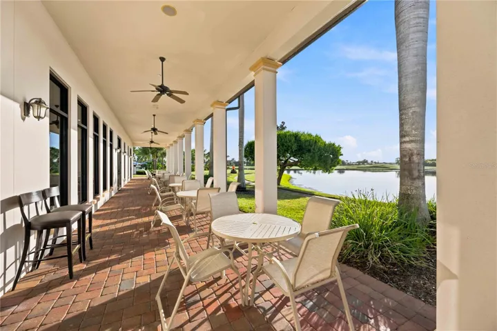 Outside dining available