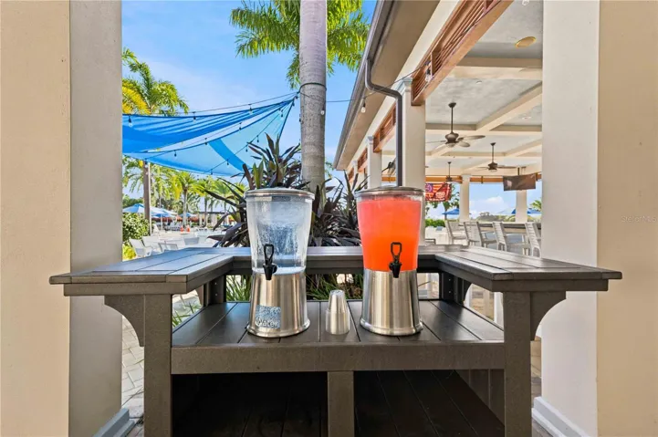 Beverages available throughout the day