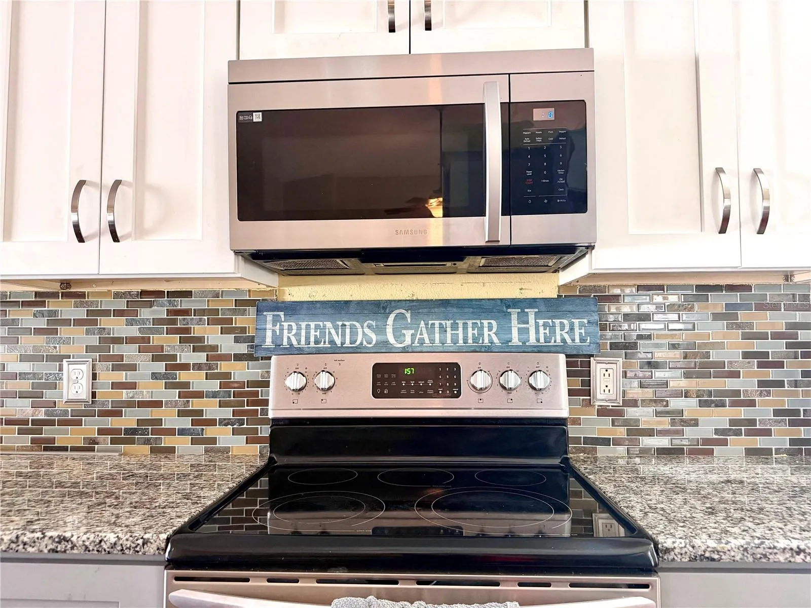 Recent backsplash