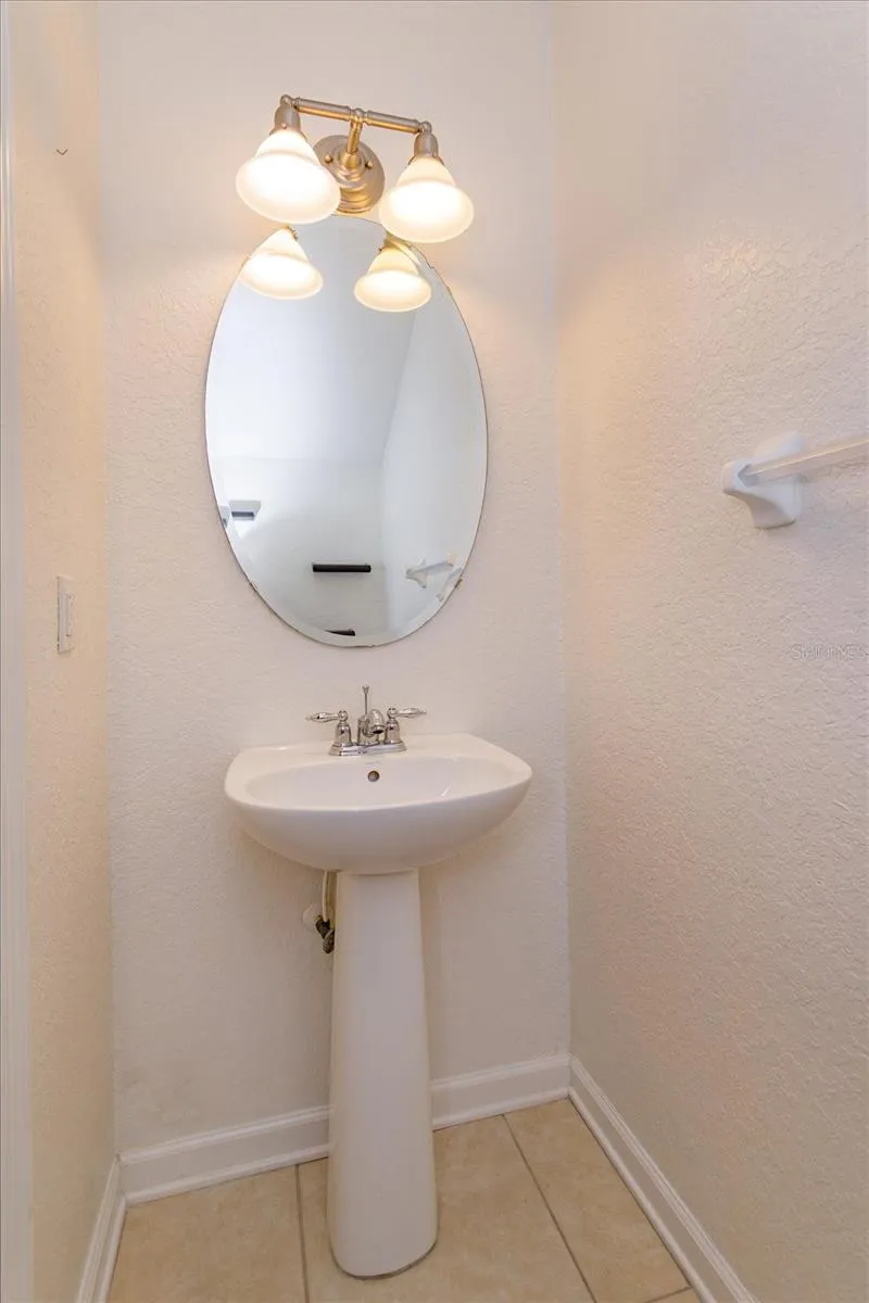 Downstairs half bathroom