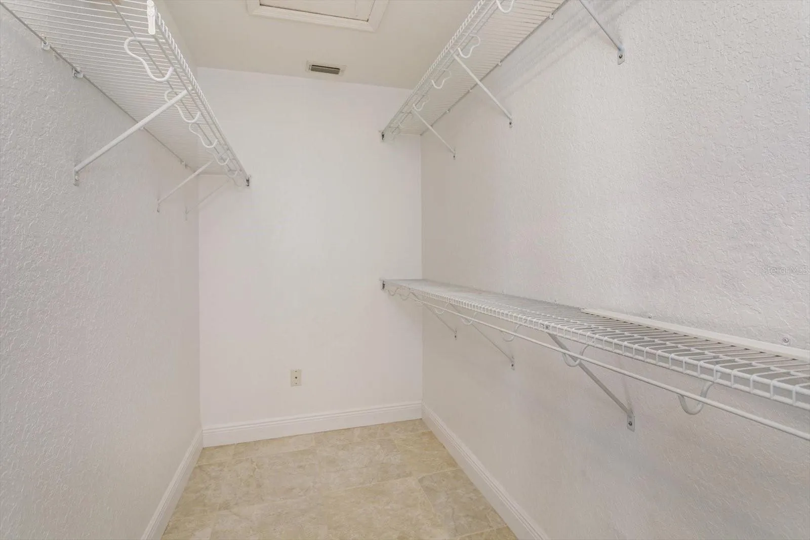 Primary walk-in closet