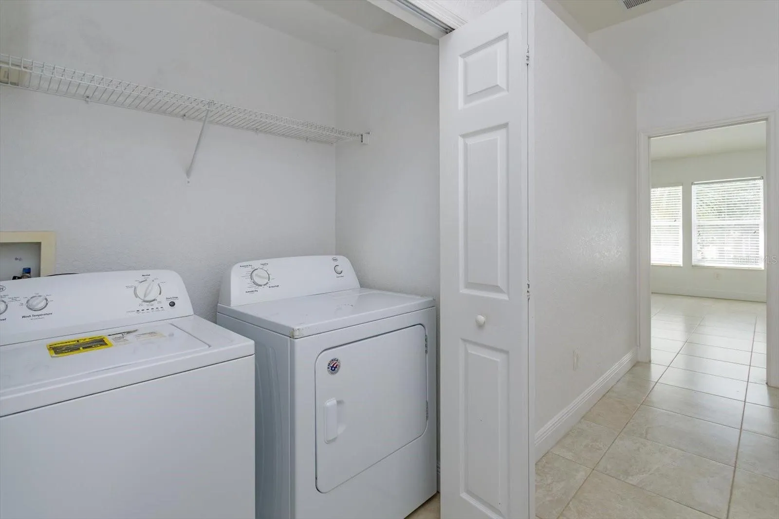 Laundry closet